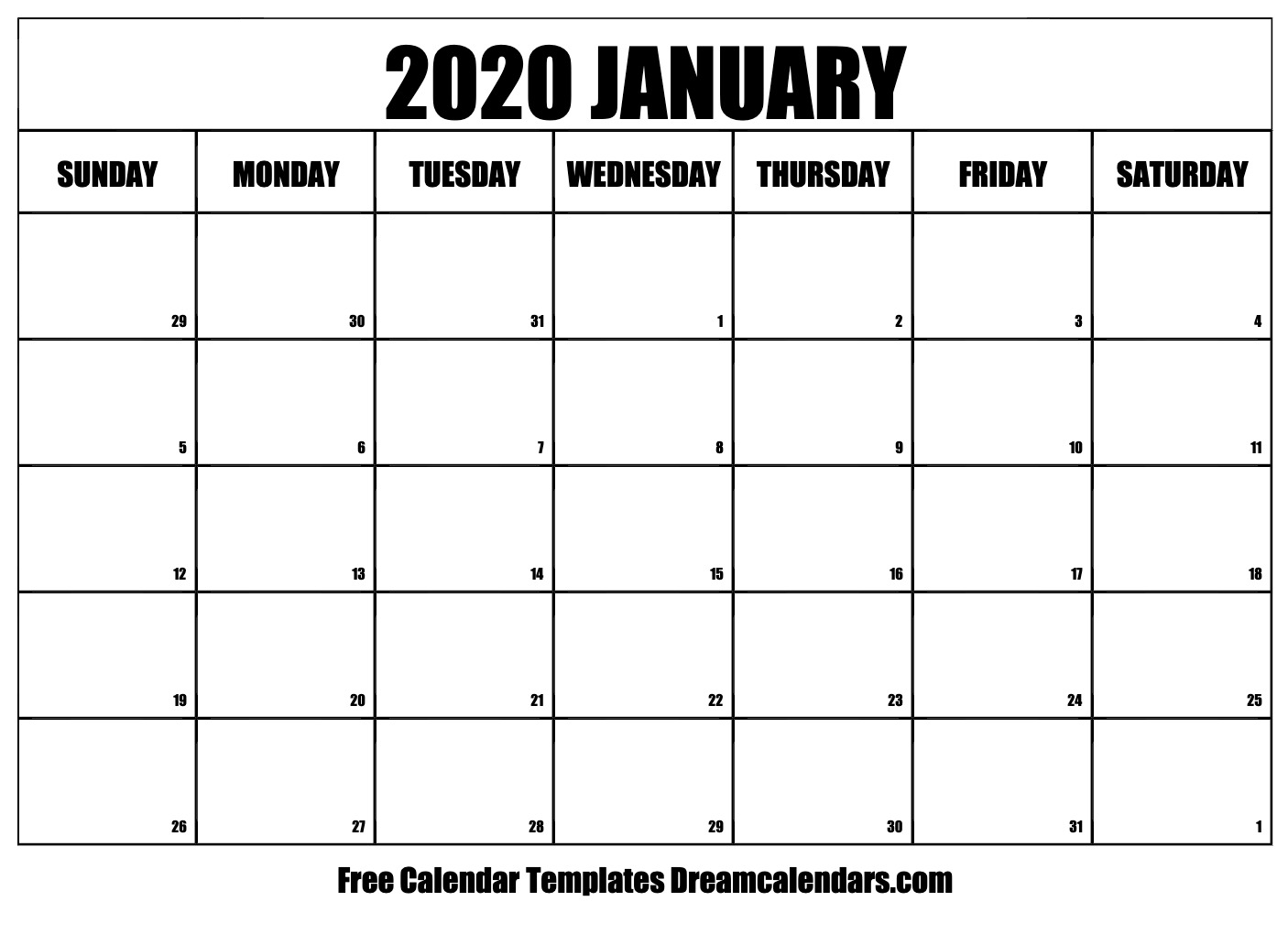 Dream Calendars Make Your Calendar Template Blog